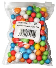 Piepschuim Balletjes Gekleurd 1 Piepschuim Balletjes Gekleurd