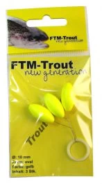 FTM New Generation Trout Pilots Geel Ovaal 10 Mm