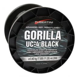 Tubertini UC 4 Gorilla Black 0.35 Mm 2000 Meter 1 Tubertini UC 4 Gorilla Black 0.35 Mm 2000 Meter
